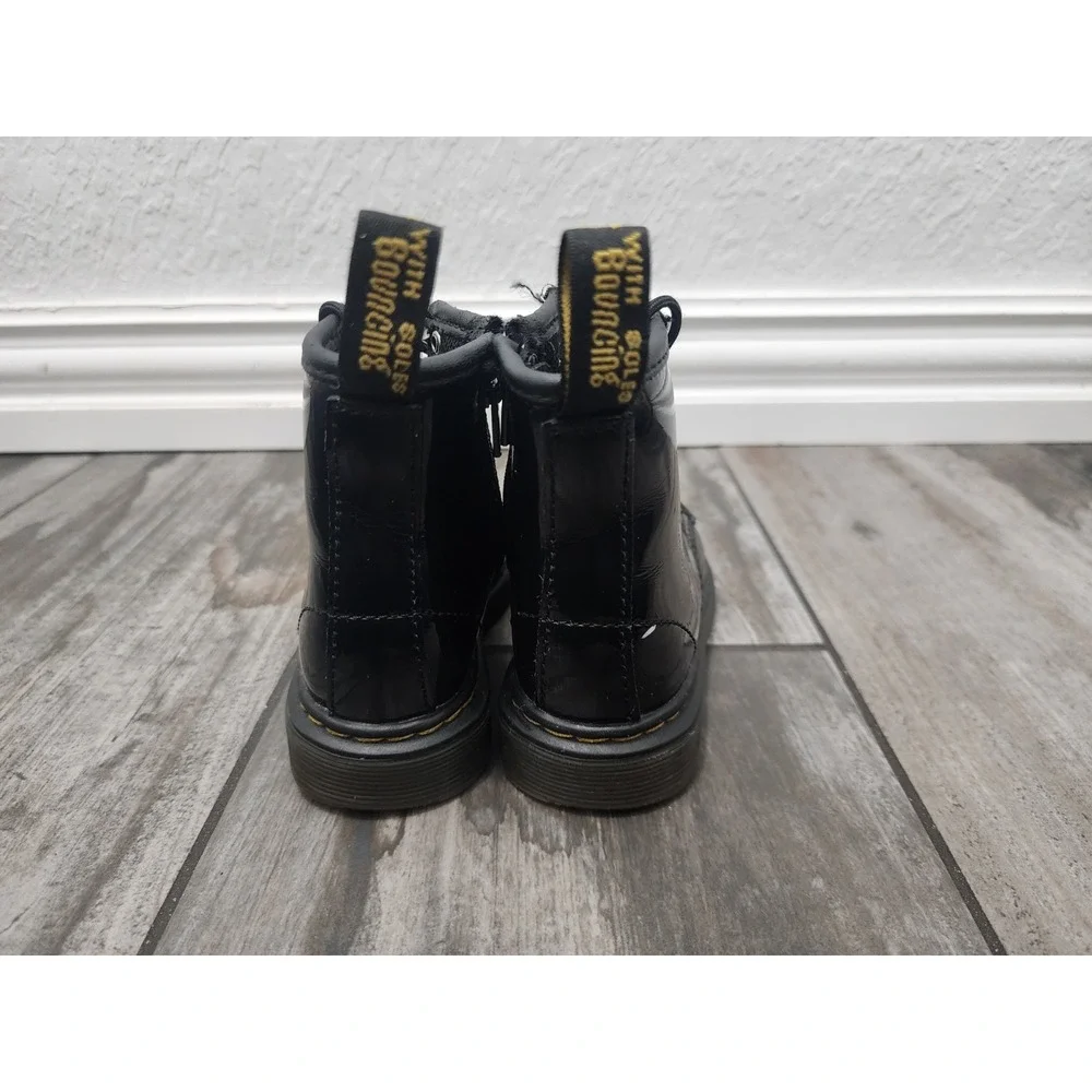 Dr Martens 1460 T Pascal Side Zipper Boots Toddler Size  7 US